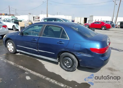 2005 Honda Accord 2.4 Lx из США, поврежденный, VIN 1HGCM56455A116208